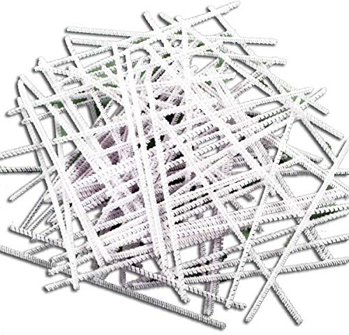 Creation Station 150 x 4 mm Pipe Cleaners, White