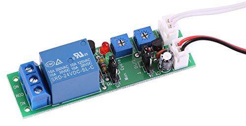 1 Unidad DC 12 V 24 V Temporizador Ajustable Módulo De Conmutación De Retardo Ciclo Temporal 6 Tipos Opcionales Para Aplicaciones Industriales Y Automatización (DC24 V 0-30 mins)