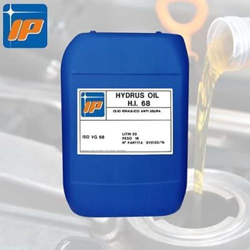 OLIO IDRAULICO ANTIUSURA IP HYDRUS OIL H.I. ISO VG 68 TANICA DA LITRI 20 KG 18