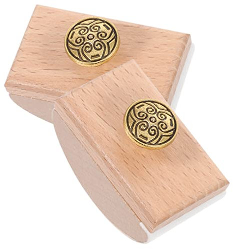 MAGICLULU 2stücke Holz-wippenlöscher Schnelltrocknend Tintenabsorbierendes Schreibzubehör Aus Langlebigem Holz Für Füllfederhalter Kalligraphie Stempel Vintage Design Praktisch Und Wiederver