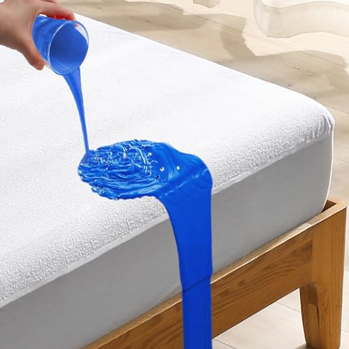 Bedecor Coprimaterasso Lettino 60x120 Impermeabile su 5 Lati in Cotone Cerata per Letto Protezione Salva Materasso Traversa, Certificato OEKO-TEX, Proteggi Materasso, Lavabile