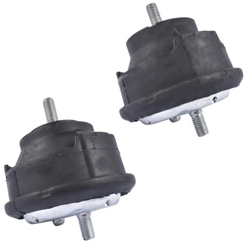 2Stück Motorlager Motorhalter Kompatibel mit 3er E46 316i 318d 320d Vorne Links+Rechts #22116771359 22111094813 GELUOXI