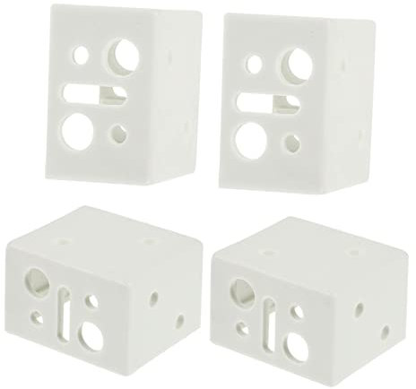 RORPOIR 4pezzi Parti Fisse Per Tapparelle Fissatore Per Persiane Accessori Per Installazione Pratiche e Robuste Per Finestre Cieche