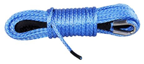 MOLUCKFU Racing Abschleppseil 5mm x 15m Nylon Zugseil Mit Haken Für Auto Anhänger Zugkraft Abschleppgurt Mehrzweck Abschleppband Für Auto Traktor Boot