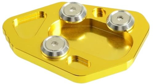 Unterstützungszubehör CNC Ständer Seitenständer Pad Vergrößerungsplatte Boden Kickstand Enlarger Für R1200S 2006-08 Für F800R 2010-2016 Für HP2 SPORT 2008-2010 Verbreiterung Ständer Platte(3)