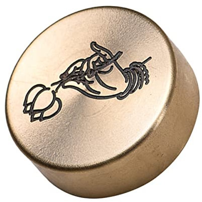 POPETPOP Metall Briefbeschwerer Rund Kupfer Briefbeschwerer Für Schreibtisch Glatt Und Fein Für Chinesische Kalligraphie Und Malen
