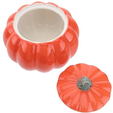 Mikikit 1juego Tazón De Calabaza De Tapa Recipiente Para Alimentos Para Cocción Al Vapor y Sopa Estilo Hogareño Gran Capacidad