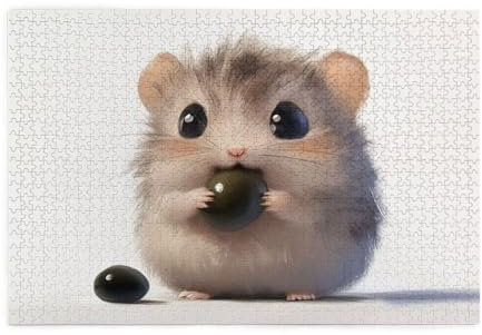 Puzzle 2000 Teile, Puzzle Erwachsene, Holzpuzzle Tier Impossible Jigsaw, Clevere Rätsel, HD Farbe Jigsaw mit Geschenkbox Verpackung for Room Decor, Geschenke für Frauen Niedlich 100x70cm p-1707