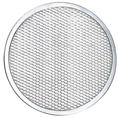 GALPADA Teglia per Pizza Antiaderente 23 Cm in Alluminio Fori per Forno Professionale, Vassoio per Pizza per Ristoranti e Caffetterie, Facile da Sformare e Pulire