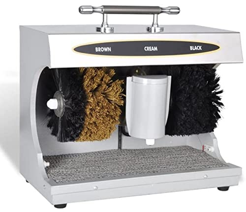 Electric Shoe Shine Machine Automatic Shoe Polisher for On-the-Go Shine and Cleaning