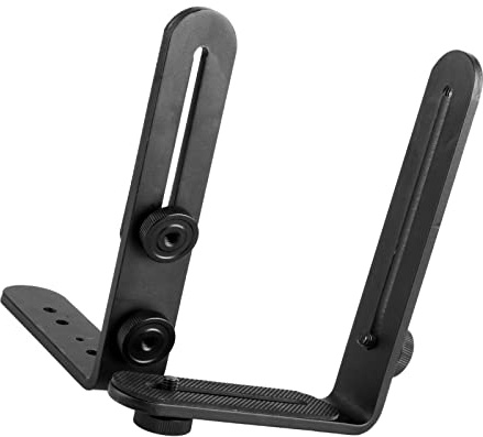 Barra di estensione per flash a forma di L, resistente, per fotocamera DSLR