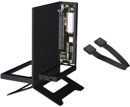 Fegtrtyoa Tarjeta Gráfica Externa F9G-BK8-F9934 PCIe 4.0 X4 de 64 Gbps, Base ATX para GPU M. 2 NVMe A SFF-8612, Oculink EGPU, Portátil, OCuLink, 20 Cm