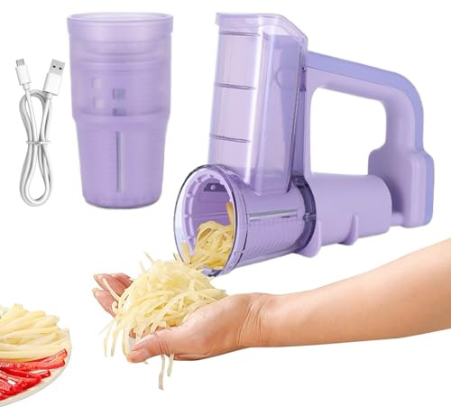 Picadora De Verduras,Utensilios De Cocina Rápidos Automáticos | Picadora de Verduras y Cortadora,Para Zanahoria Ajo Ensalada Preparación Comida Cocina