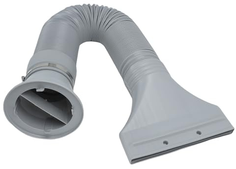 Dioche Kit de Tuyau d'extension Kit de Tuyau d'extension 'échappement pour Cabine de Pulvérisation 'aérographe 67 Pouces Flexible avec Adaptateur Plat pour les Projets 'artisanat de Peinture de