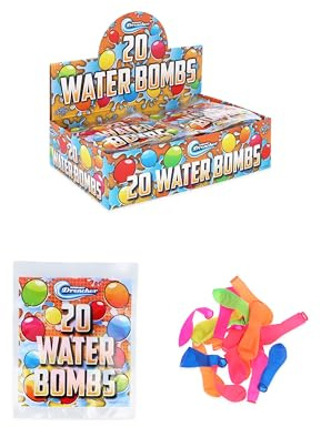 100 Water Bomb Balloons (5 packs of 20)