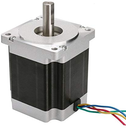 ACT Motor DE-SHIP FREE 1PC 34HS9456 Nema34 Schrittmotor 99mm 7.7Nm (1090oz-in) 5.6A dual flat shaft Φ14mm Bipolar 1.8° CNC OEM ACT MOTOR GmbH