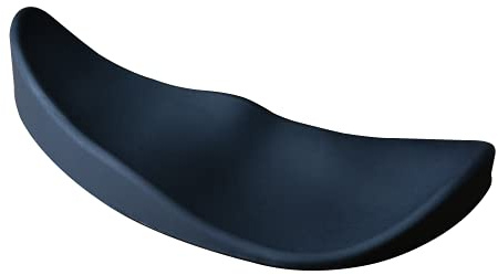 Amplexify Right-Handed Silicone Ergonomic Mouse Wrist Rest, Gaming Mouse Wrist Support, Laptop, Home, Office (Black)