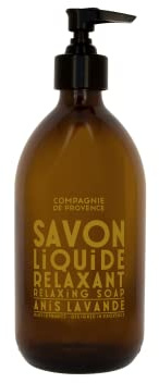Compagnie de Provence® Flüssigseife Anise Lavender 300 ml | beruhigender und entspannender Duft | suilfatfre