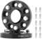 GEARMONSTER Separadores de rueda, 2 x 20 mm, juego de espaciadores LK: 112/5 NLB:66.45 con 10 tornillos de rueda M14 x 1,5 x 25 mm, espaciadores de ruedas para Mercedes-Benz