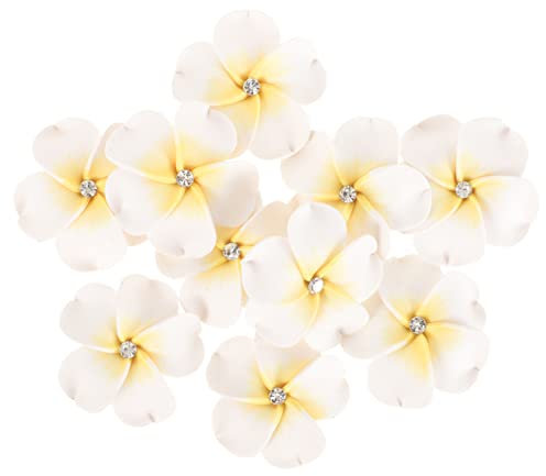 Lurrose 10 Stück Tonblumen- Haarspange 45 Mm Polymer-ton Bastel- Für Haar-accessoire-
