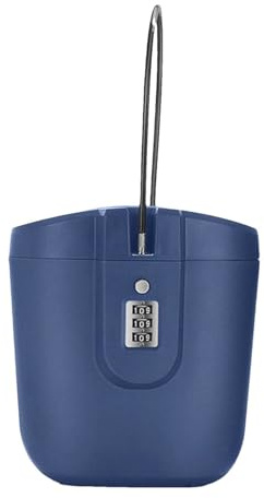 Kosinso Strandsafe Strandtresor Safe Box Strand Safebox Wertsachen am Schützen Tragbarer Tresor Geldversteck Travel Lock (blau)