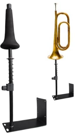 Trumpet Rack Stands - Brass Wind Instruments Stands | Wind Instruments Display Rack | Wall-Mounted Instrument Display | Space Saving Trumpets Instrument Stand For Home, Studio, Music Room, Living Room
