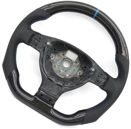 GYTTAK Sportlenkräder Kompatibel Mit VW Für Passat Für Magotan B6, Carbonfaser-Autorennen-Sportlenkrad, Innenausstattung, Ersatz-Autozubehör