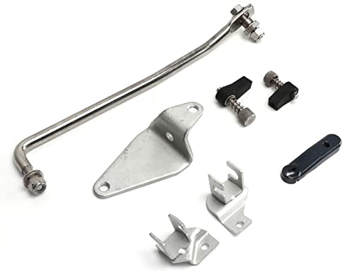 Ldafava Außenborder Lenkung Link Stange Arm Kit Metalllegierung Rostfrei Lenkungsführer für 25 PS 30 PS 40 PS 50 PS Motoren 7pcs
