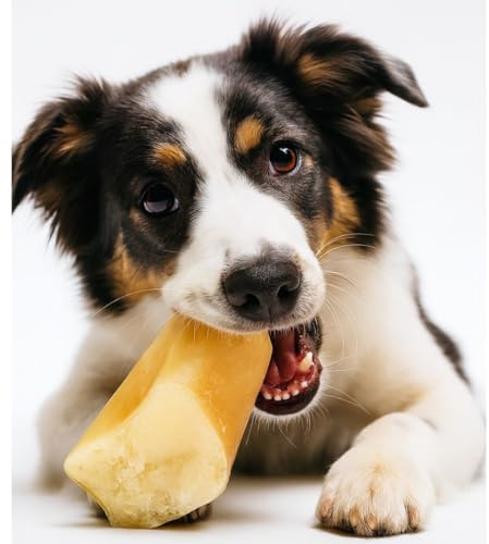 ANIMALUJOS - Pezuñas Naturales Ternera para Perros Pack 10 Uds Snack Duradero Masticable | Con o Sin Relleno de Paté | Chuche Saludable, Limpieza Dental y Antiestrés (10 Unidades, Pezuña Rellena Paté)