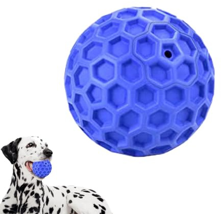 Genérico Pelota Chirriante para Perros | Tenis Interactivo Y Resistente | Pelotas Pequeñas con Rebote y Sonido para Perros,Dentición, Fetch, Juego, Entrenamiento Y del