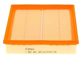 BOSCH 1 987 431 167 Innenraumfilter Pollenfilter Höhe: 46,5 Breite: 210 Länge: 210 Kompatibel mit VOLVO FM 12 FH II FMX III FM 9 FM