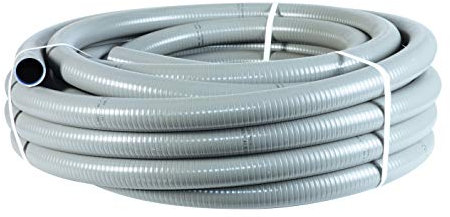 Ø 63x 4,00 mm, 25 m Flex-Fit Druckschlauch Flexibler PVC Klebeschlauch Flexschlauch PVC Flex Schlauch