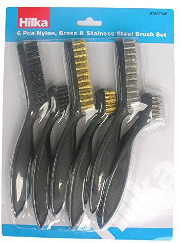 6 PCE 7 & 9 Wire Brush Set