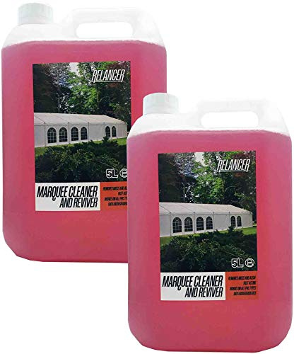 Marquee/Tent/Inflatable/PVC Cleaner & Reviver Relancer (2 x 5L)