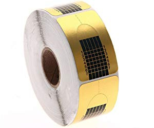 YASTA 500 cartine unghie allungamento ricostruzione nail art rotolo cartine