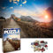 Universal Castle 1500 Pieces Jigsaw Puzzles for Adults & Kids Landscape Asia Landmark Photo XXL Impossible Difficult Puzzle Board - Great Wall, China
