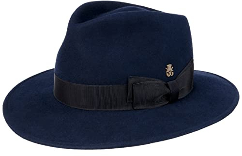 Mayser Pio Haarfilzhut Traveller Fedora Handgefertigt Damen Herren Winter