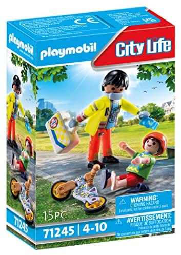 Playmobil 71245 Secouriste avec blessé