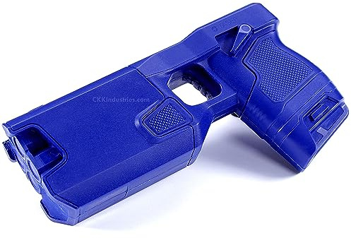 Bluegun - Non-Functional Solid Polymer Training Gun - Compatible with TASER X7 - Bright Blue - U.S.A. – Fits Model Specific Holsters