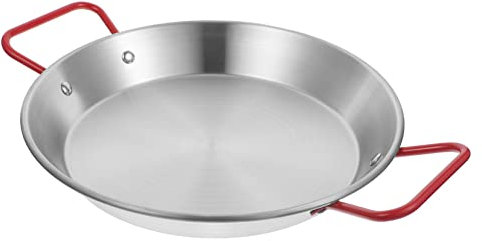 LIFKOME Bratpfanne Aus Edelstahl Unbeschichtet Mit Hohem Rand Für Gleichmäßige Und Schnelle Wärmeleitung Langlebige Küchenpfanne Als Küchenhelfer