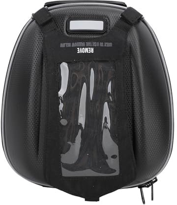 CHICIRIS Thermoformbarer Motorrad-Tankrucksack mit Schnellverschluss, 3 L Fassungsvermögen, Transparentes Fensterdesign, Starke Kompatibilität für 450NK 800NK 2023–2024