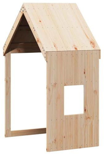 vidaXL Dach für Kinderbett 60x99x139,5 cm Massivholz Kiefer