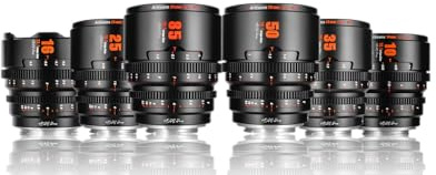 7artisans 10-85mm T2.1 Cine Lens APS-C fixed focus film lens wide angle, large aperture for M43-Mount,black