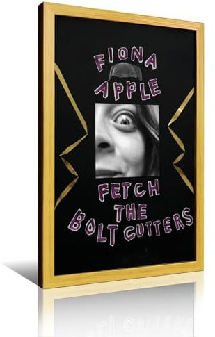 HKLOPUY Album Fetch The Bolt Cutters by Fiona Apple Poster Decorative Painting Canvas Wall Posters And Art Picture Print Modern Family Bedroom Decor Posters 08x12inch(20x30cm)