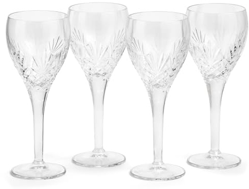 Royal Doulton Highgate Kristall-Weingläser, 4 Stück