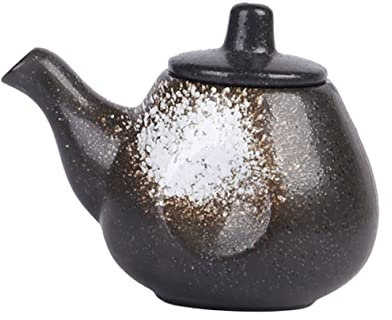 Cabilock Ceramic Sauce Pot for Vinegar Dispenser Household Oil Container Multi-function Oil Dispenser Kitchen Accessory for Kitchen Use