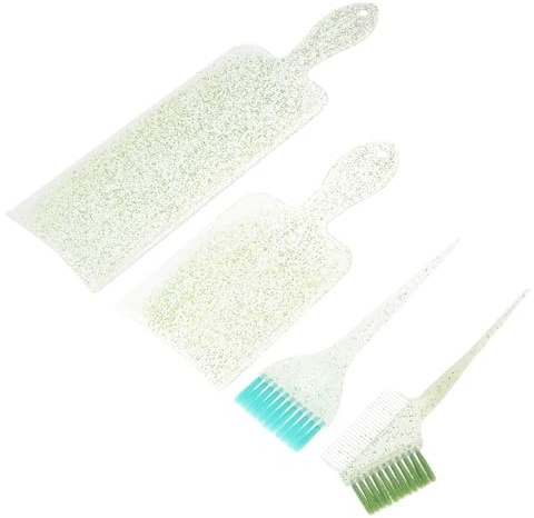SHERCHPRY Pennello per Tintura Capelli Tavolo per Meches Utensili per Salone Applicazione Colori e Oli Separazione Capelli Facile e Ordine Colore Casuale