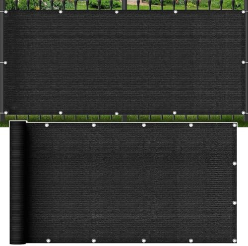 Toldo Rectangular Con Ojales, Malla De Sombreo Para Balcón, Terraza, Jardín, Protección De Plantas, Camping, Fácil De Colgar, 90% De Tasa De Sombreado, Resistente Y Transpirable(Black,4x4m (13x13ft))