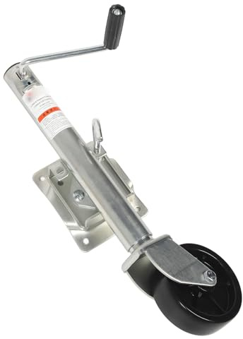 QUKFGCLGM Gato de Remolque con Ruedas Ajustable para RV, Capacidad de 1200 LB, confiable, Resistente, fácil de maniobrar para remolques de Yates (Tipo común)