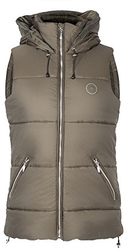 PFIFF Gilet da equitazione da donna, Donna, Gilet, 102411-30-M, verde, M
